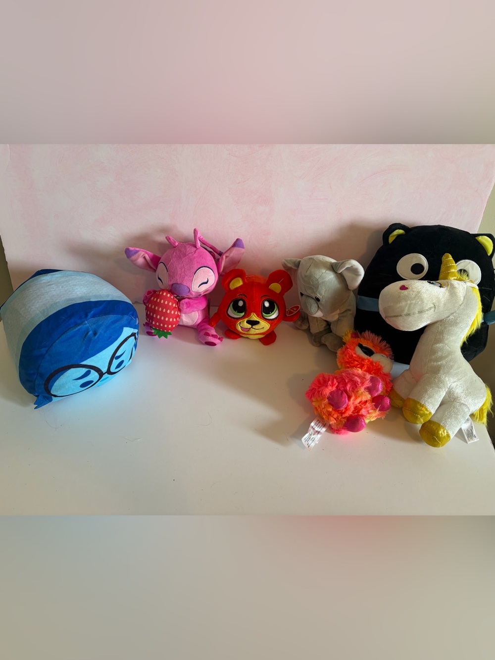 Random plushies lot! Sanrio, Disney, Squishmallow